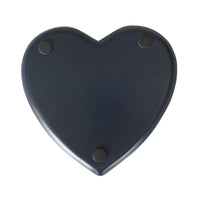 Folk Garden Heart Dish Navy