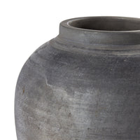 Eros Terracotta Black Pot Large 30x24x24cm