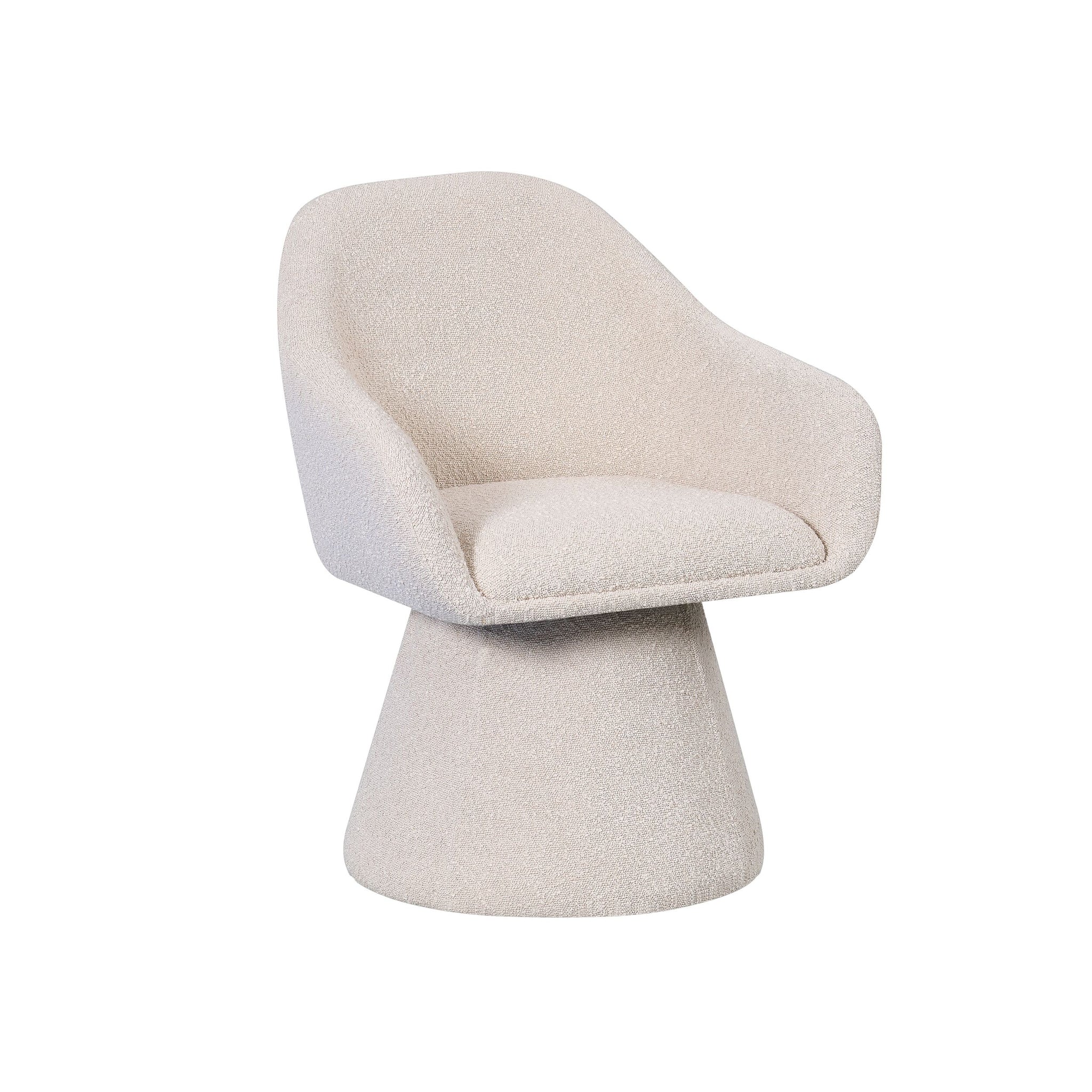 Comet Swivel Dining Armchair Sand