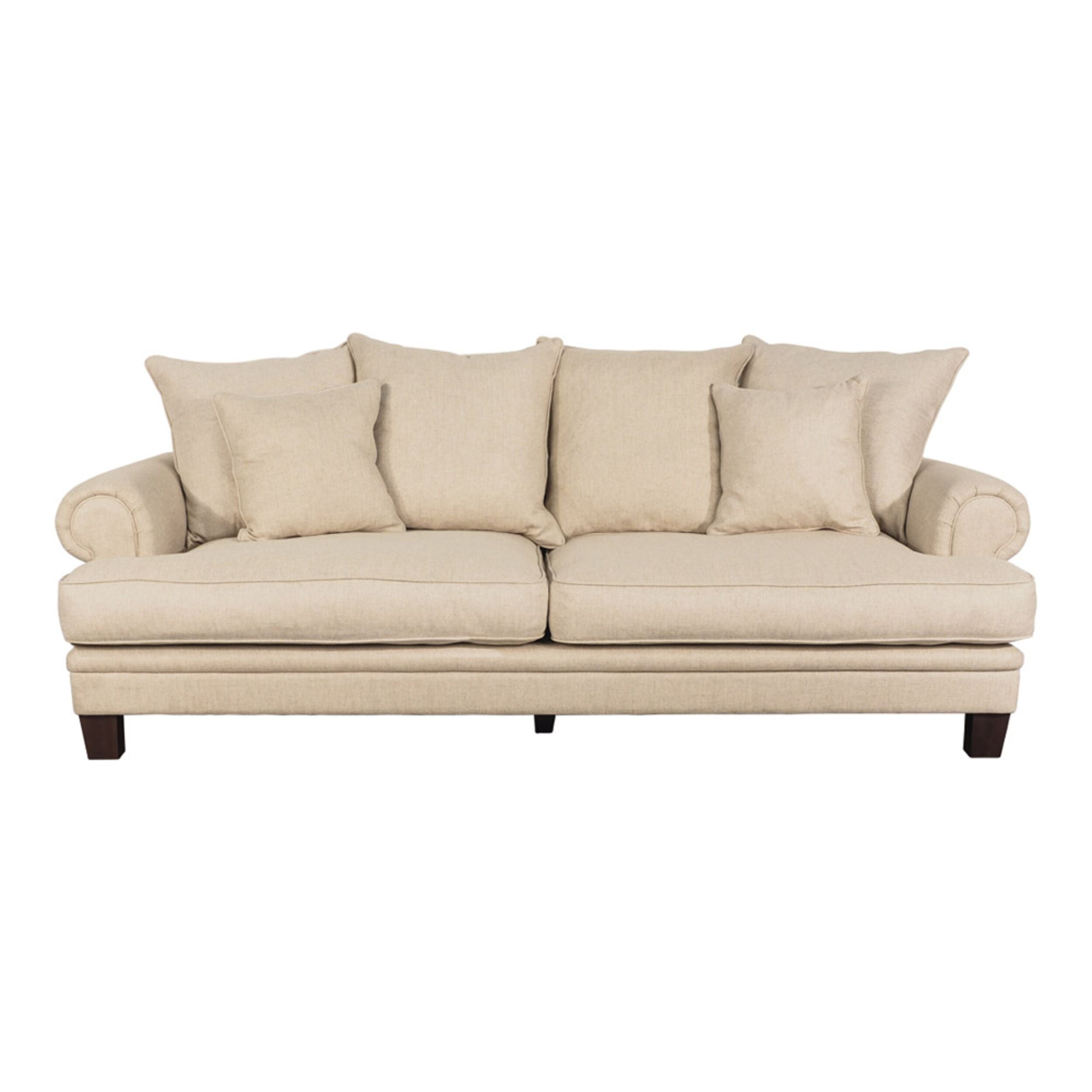 Lisette 3.5 Seater Deep Sofa Dublin Linen