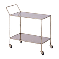 Nautilus Iron Drinks Trolley Gold