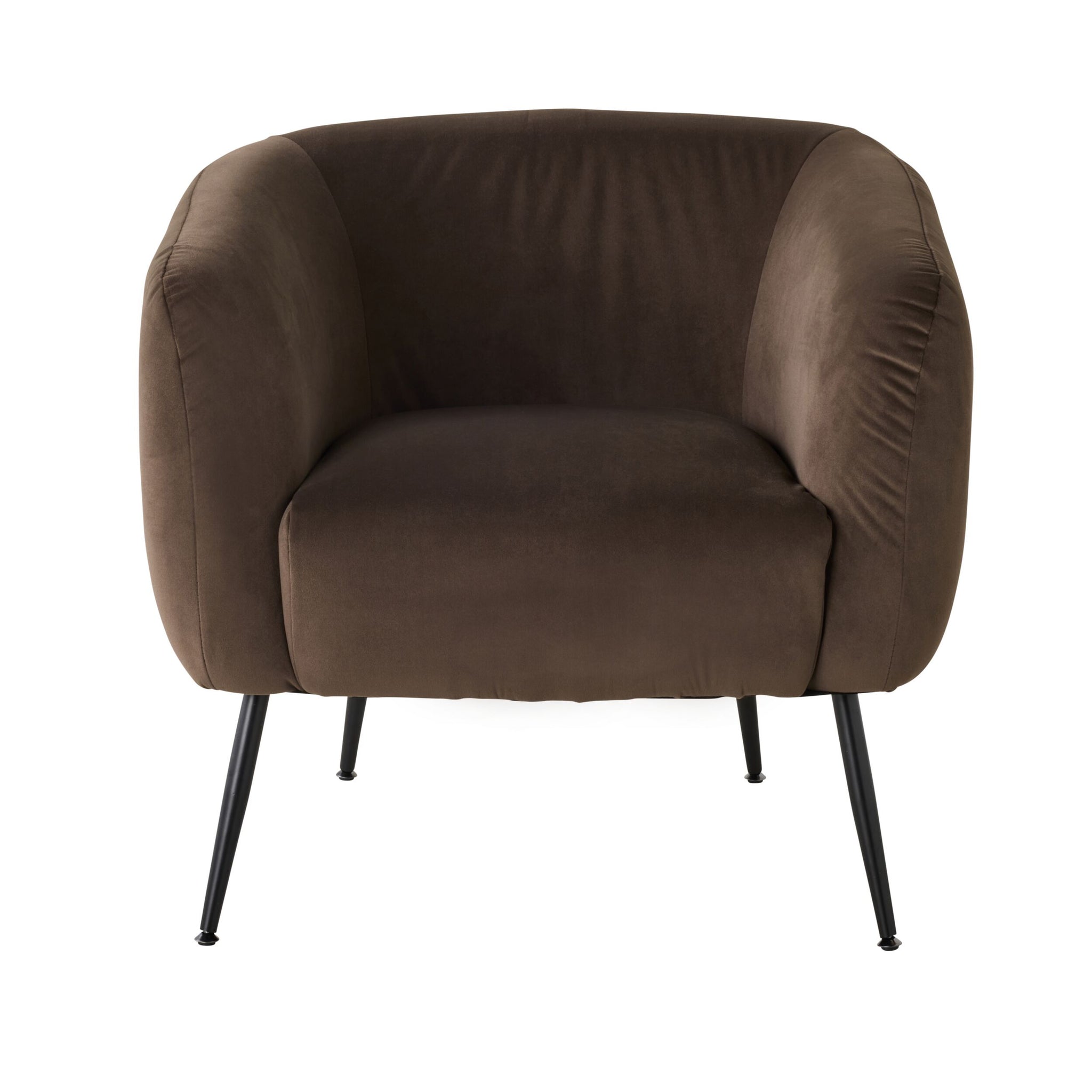 Kianna Occasional Chair Velvet Chocolate