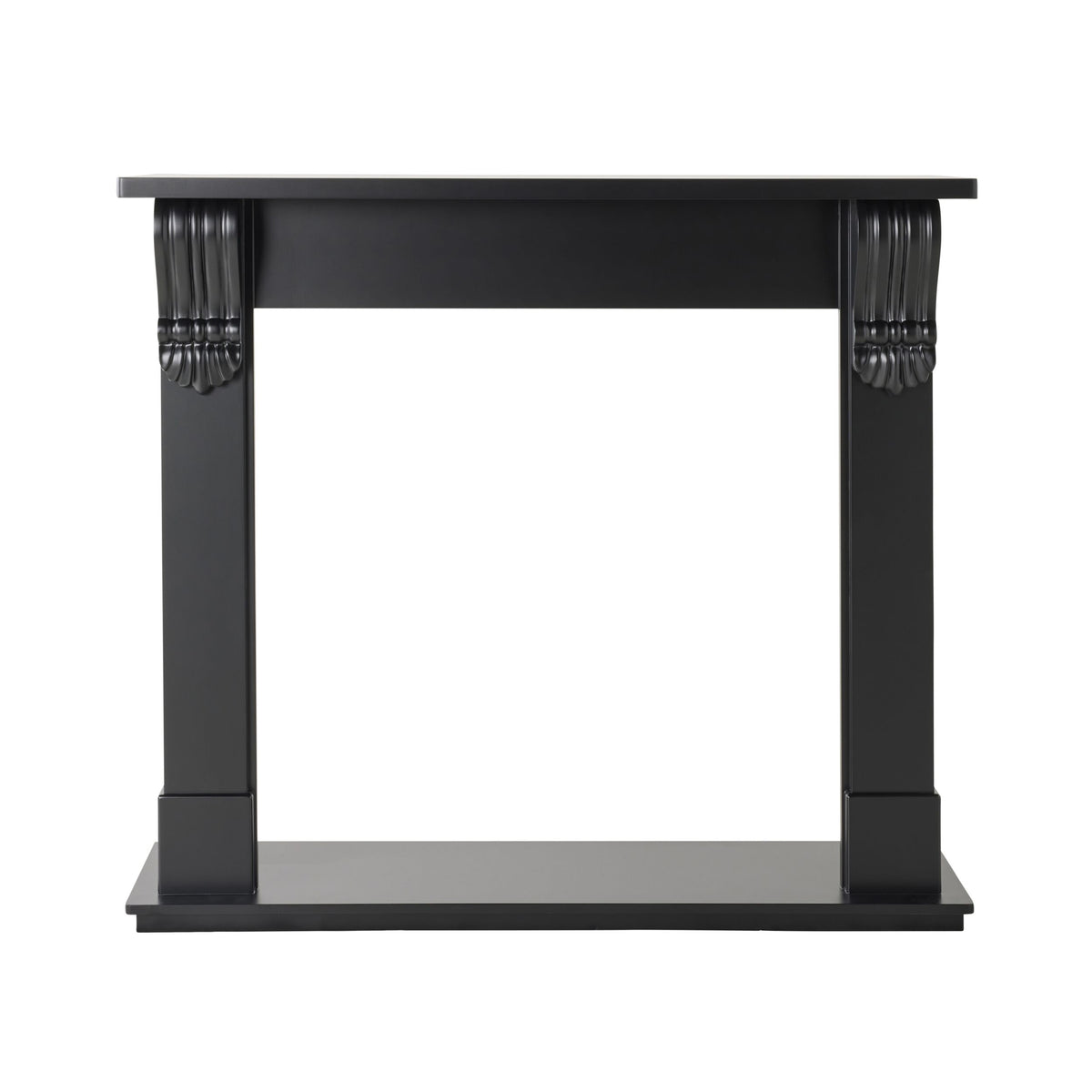Belford Freestanding Mantel Black 126cm