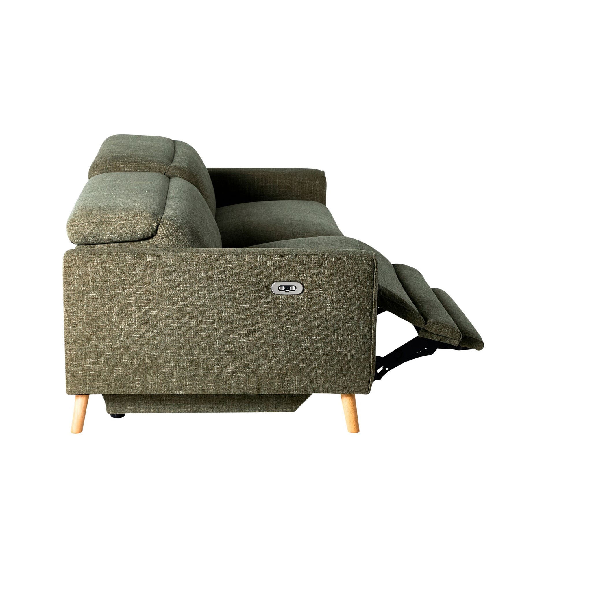 Dunaway 2 Seater Recliner Sofa Daintree Green