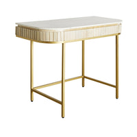 Deva Desk with Marble Top