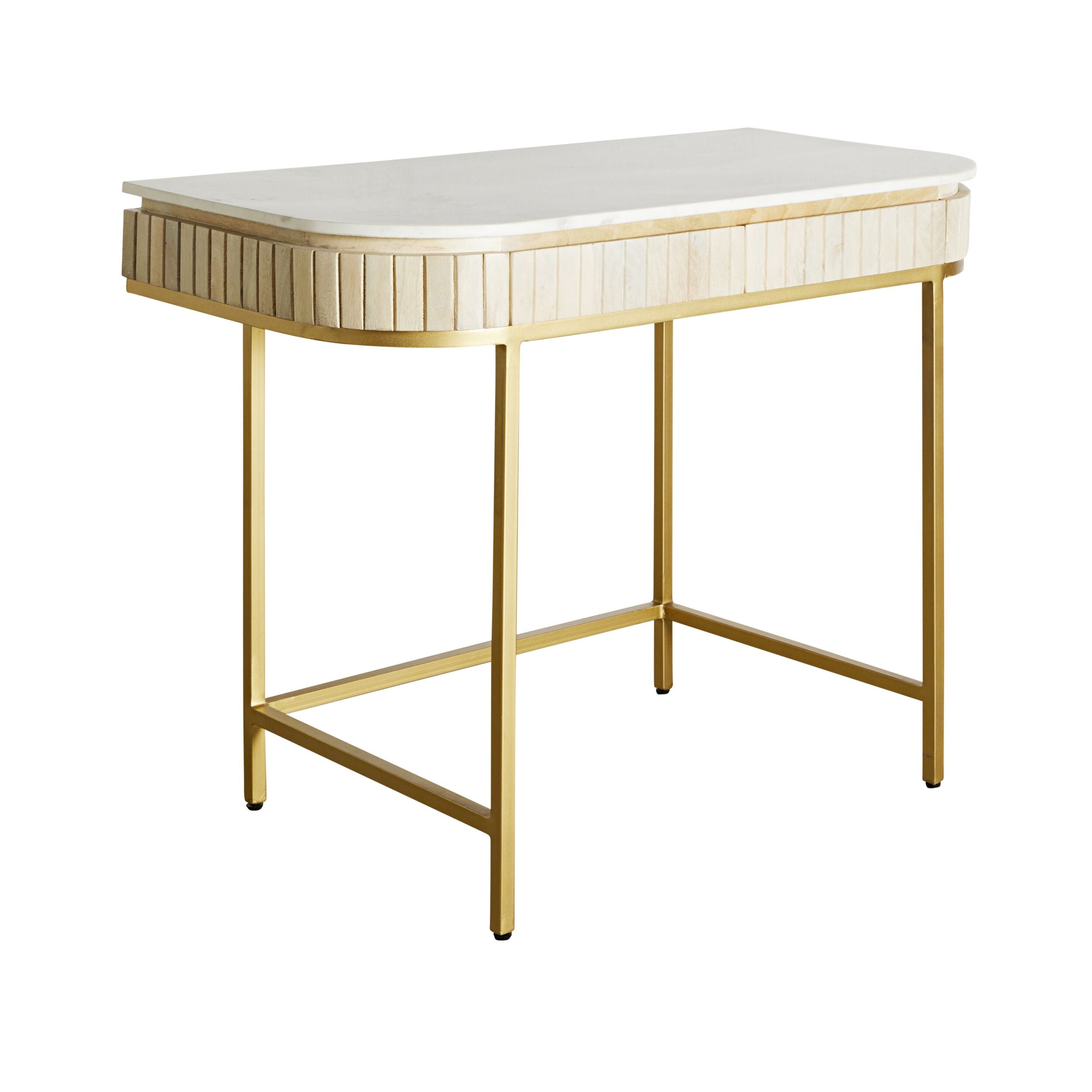 Deva Desk with Marble Top