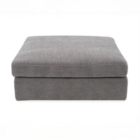 Laze Ottoman Twilight Grey