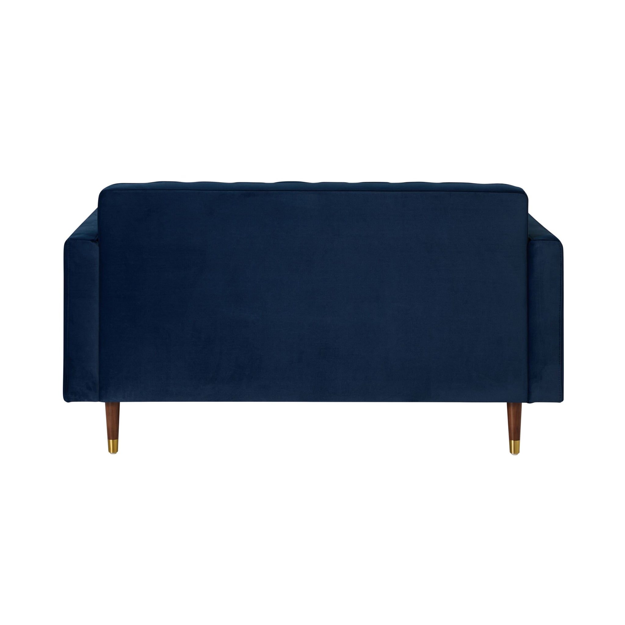 Stitch 2 Seater Velvet Sofa Indigo