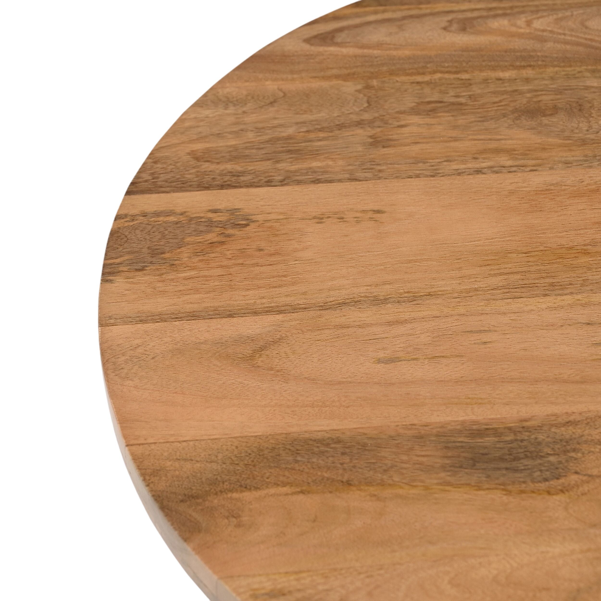 Fen Round Coffee Table Natural 70 x 50 x 70cm