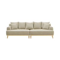 James 4 Seater Sofa Fossil