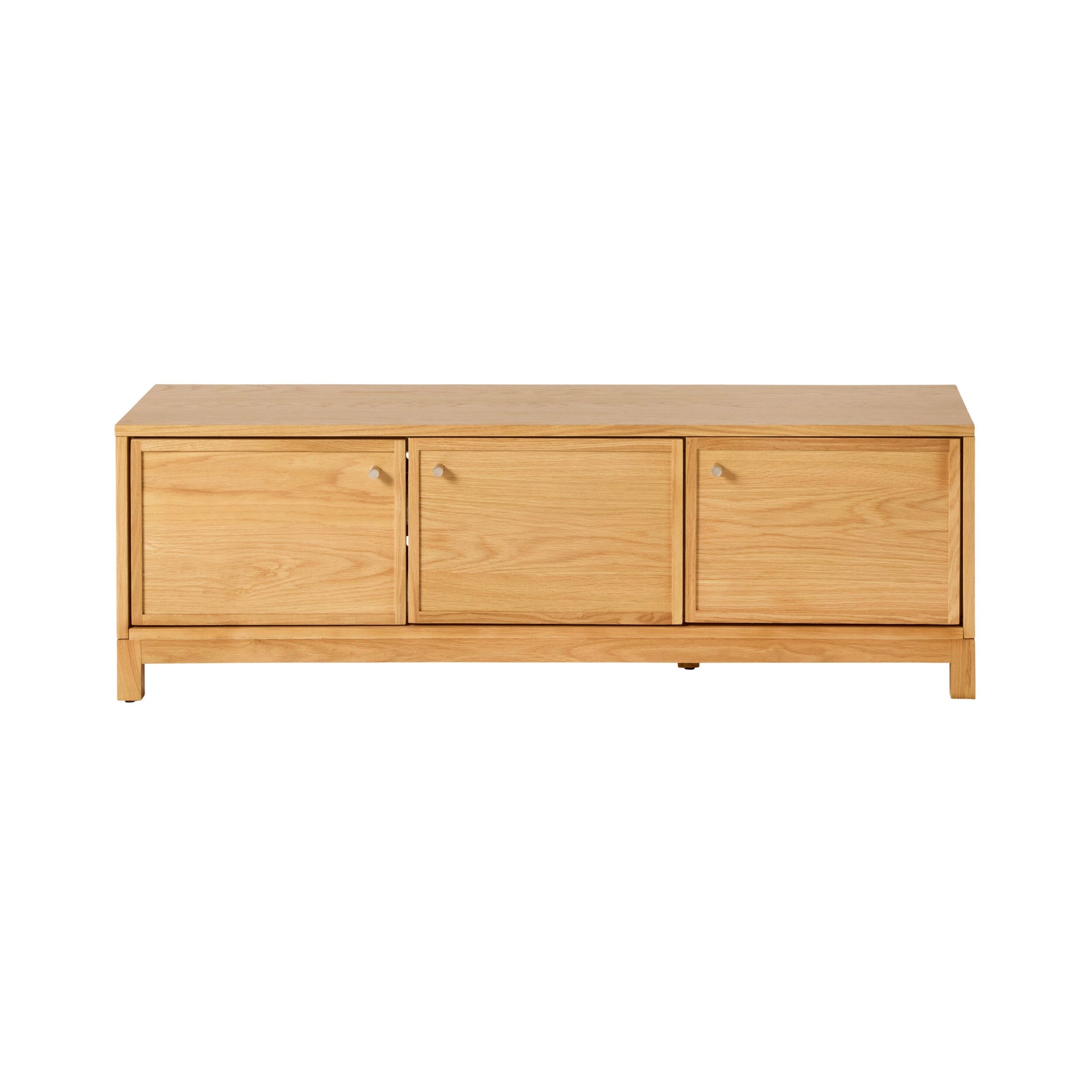Avalon 3 Door Entertainment Unit Light Oak