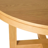 Avalon Round Dining Table Light Oak