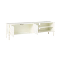 Maisie Entertainment Unit 160cm White