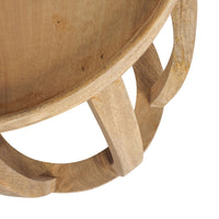 Ink Round Side Table Natural