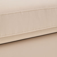 Stitch 3 Seater Velvet Sofa Taupe