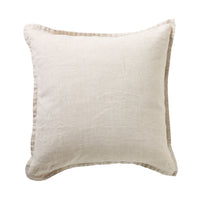 Hamptons French Linen Cushion Natural 50x50cm