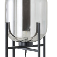 Miller Glass Floor Lamp 143cm