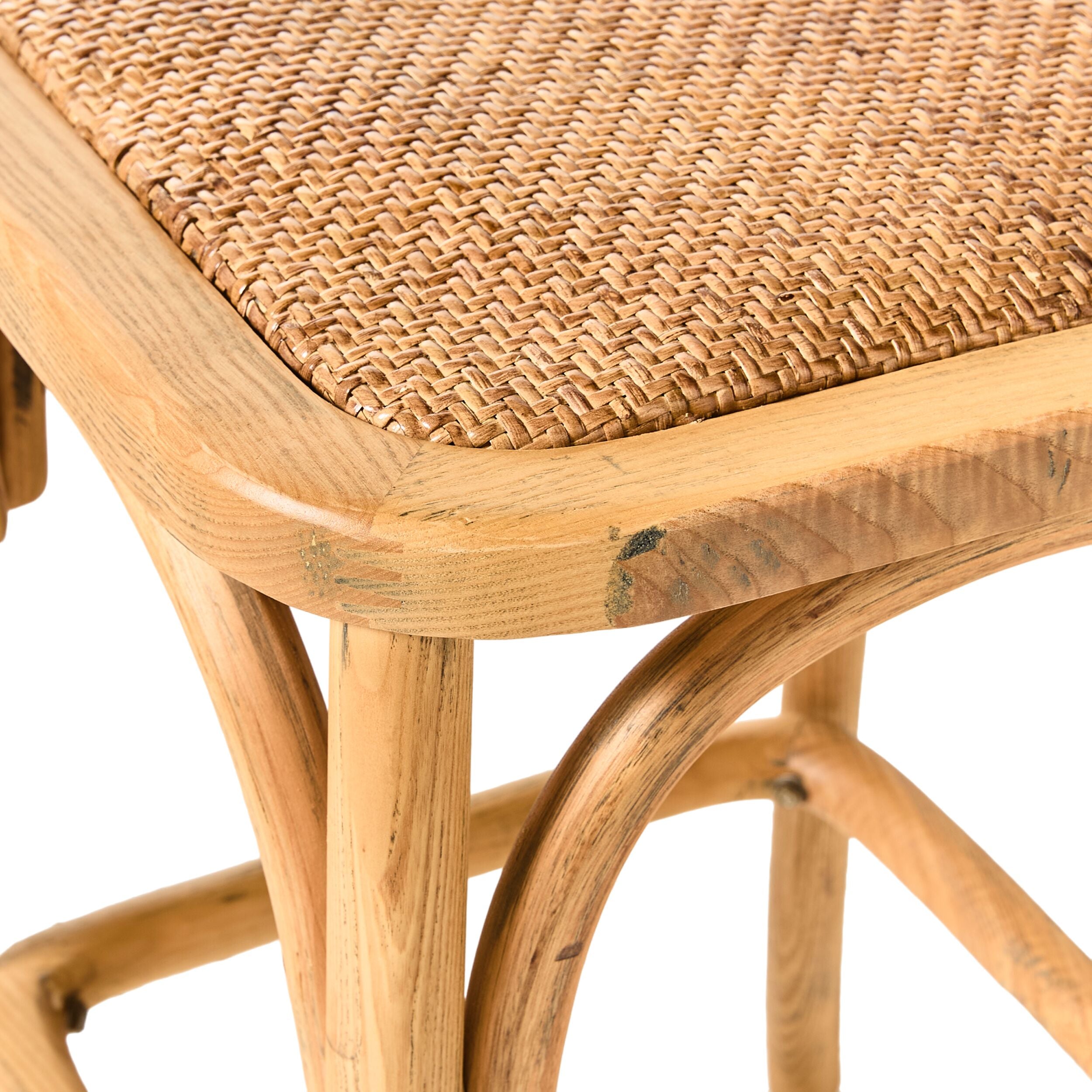 Bastion Backless Bar Stool Natural