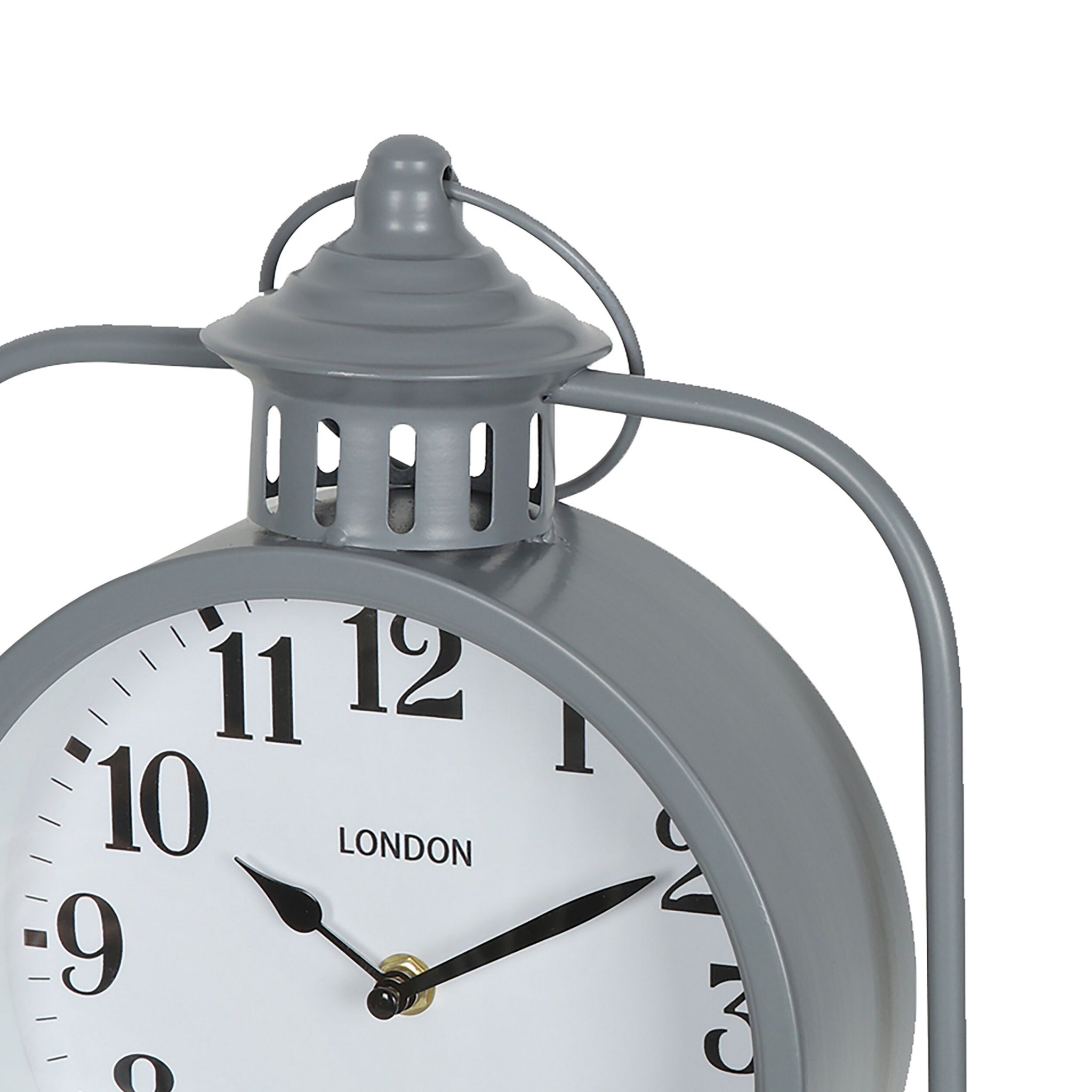 Lighthouse Iron Mantel Clock 26cm