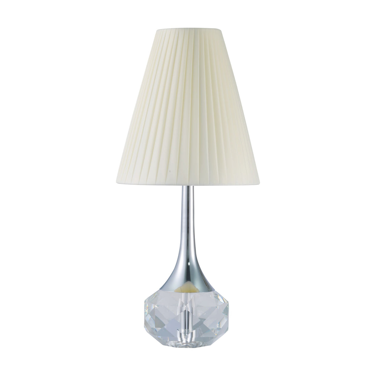 Monroe Chrome Table Lamp 50cm