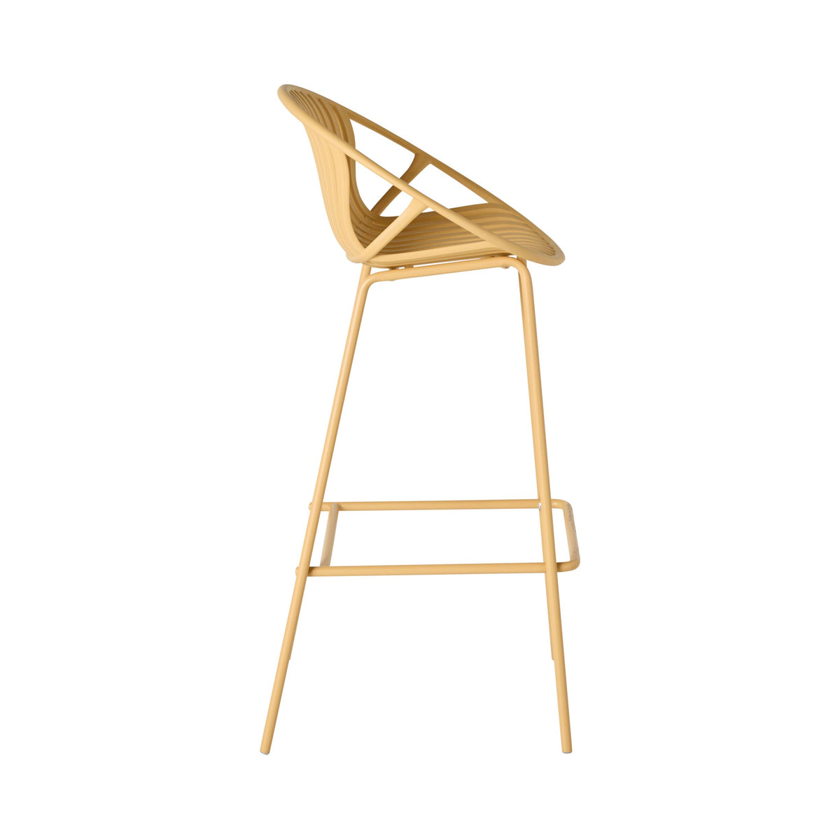 Ebony Bar Stool Light Turmeric