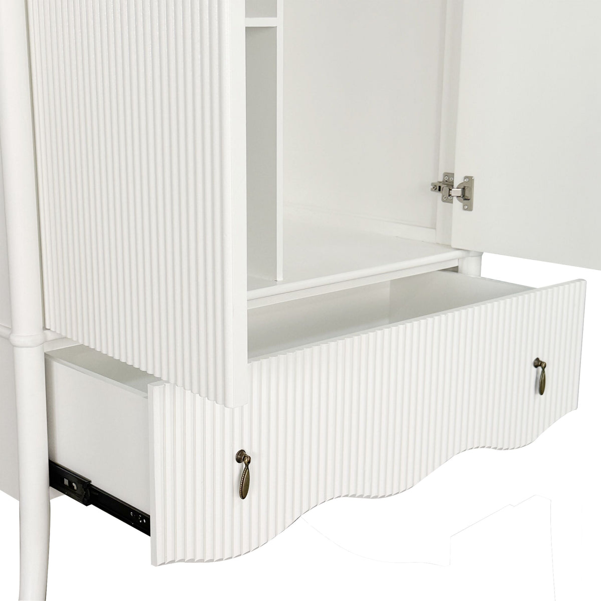 Violet 2 Door Wardrobe White
