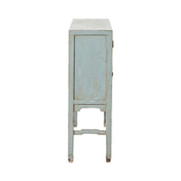 Sansha Console 5 Drawer 4 Door Dove Grey