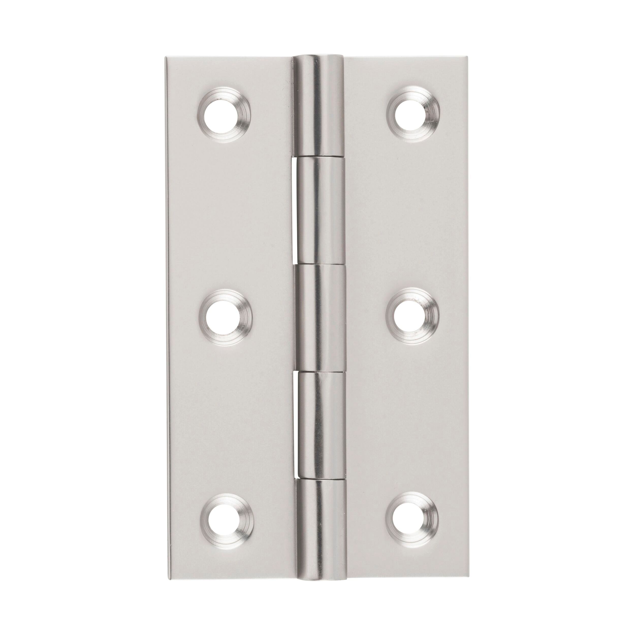 2720 Hinge Fixed Pin Satin Nickel H89xW50mm