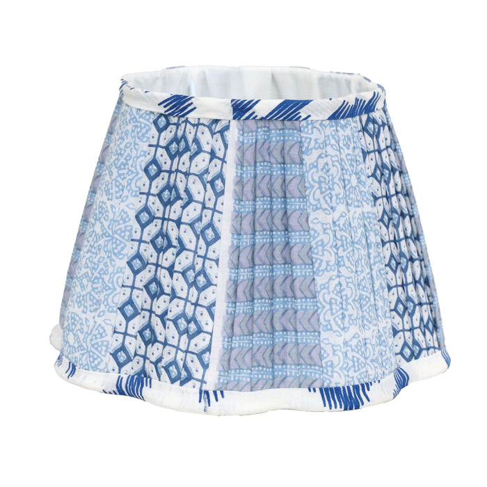 Loni Scallop Tapered Shade Denim Blue 25cm