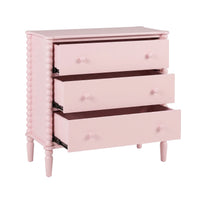 Maisie 3 Drawer Chest Pink