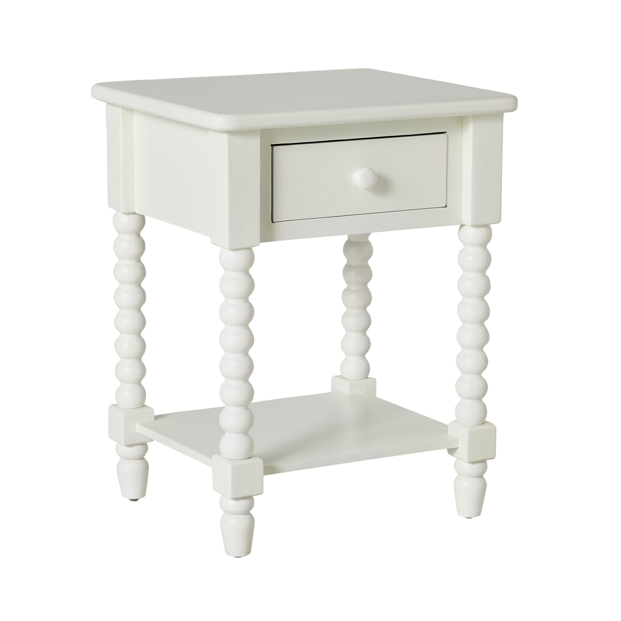 Maisie 1 Drawer Bedside White