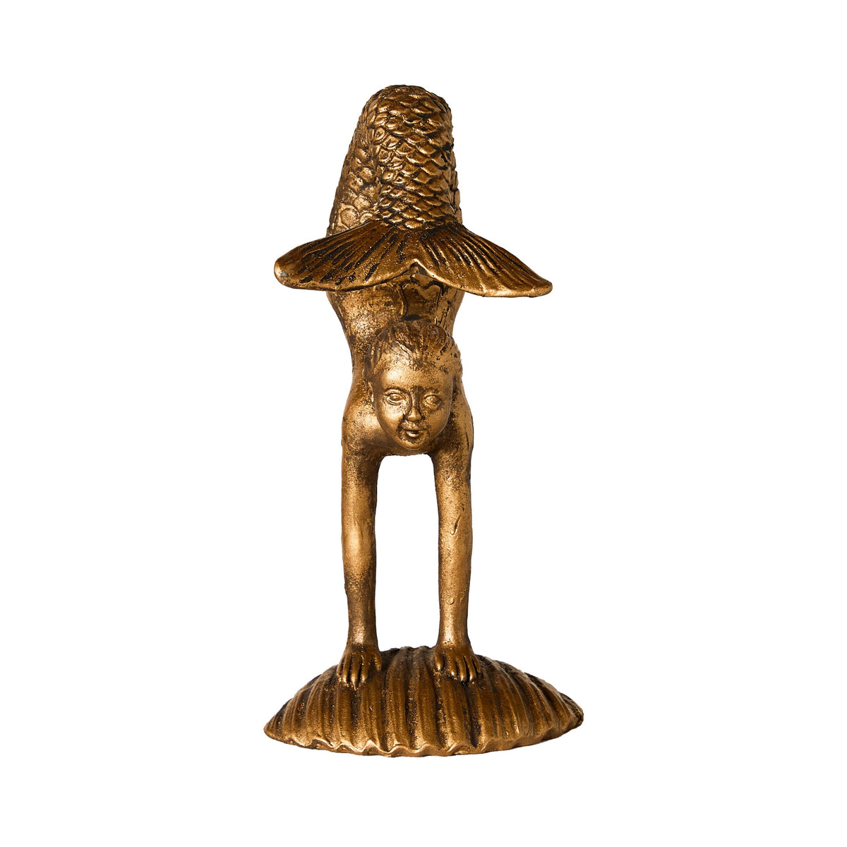 Brass Mermaid Statue