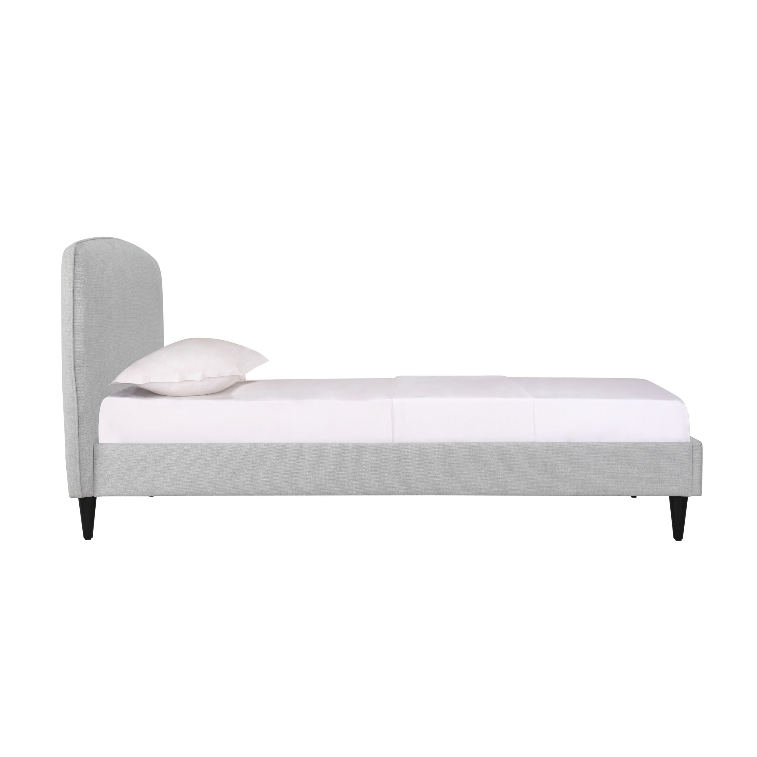 Riley Single Bed Light Grey