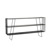 Hendrix 2 Tier Wide Shelving Unit 80 x 160cm