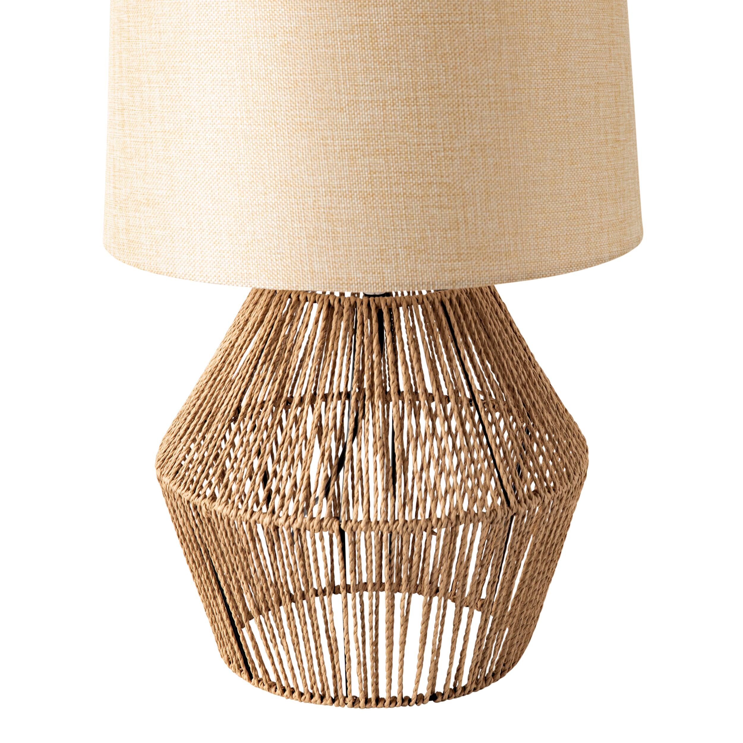 Jute Leilani Natural/Cream Table Lamp 44x33cm
