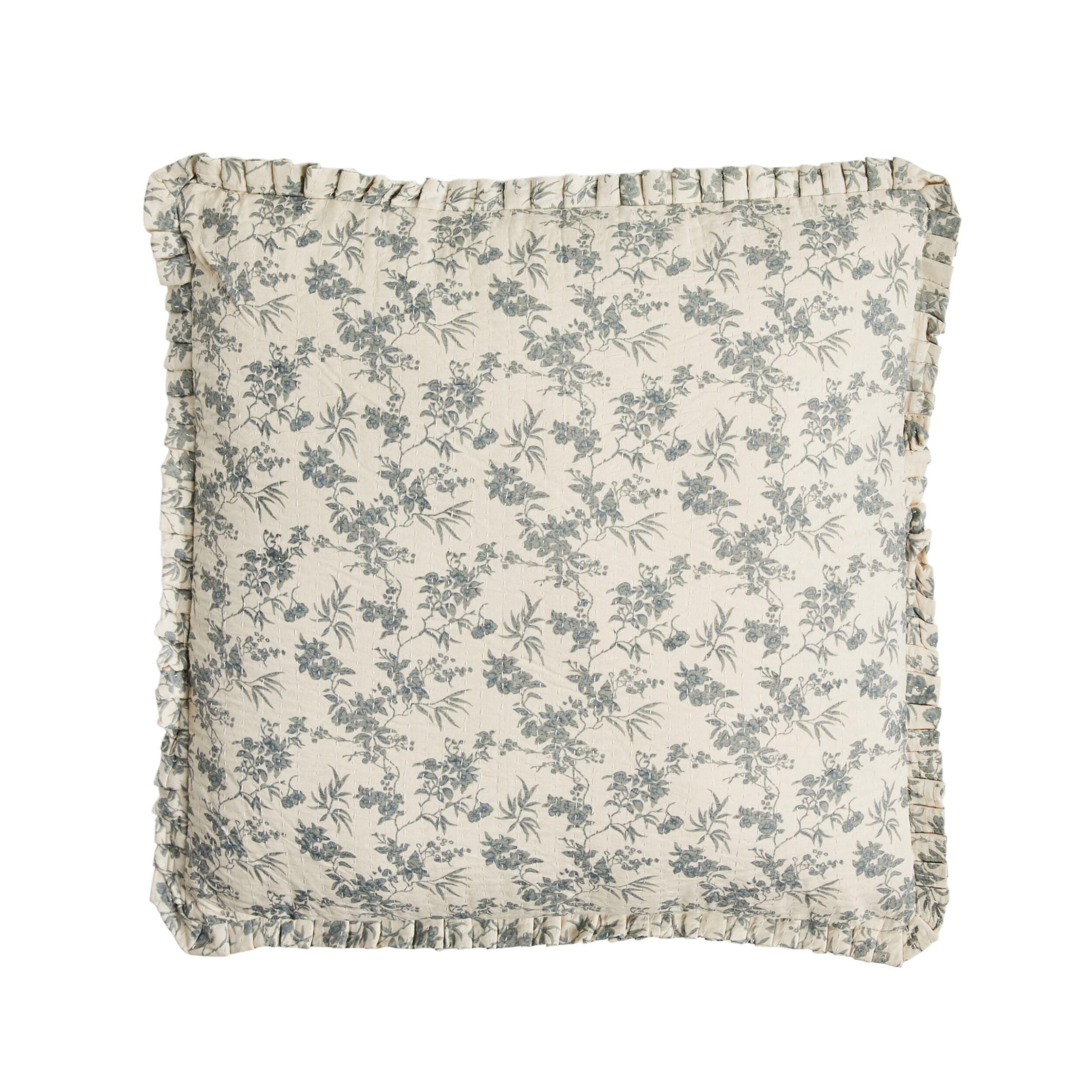 Samira Floral Cotton Cushion 65x65cm