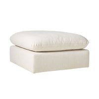 Darcie Ottoman Amalfi Ivory