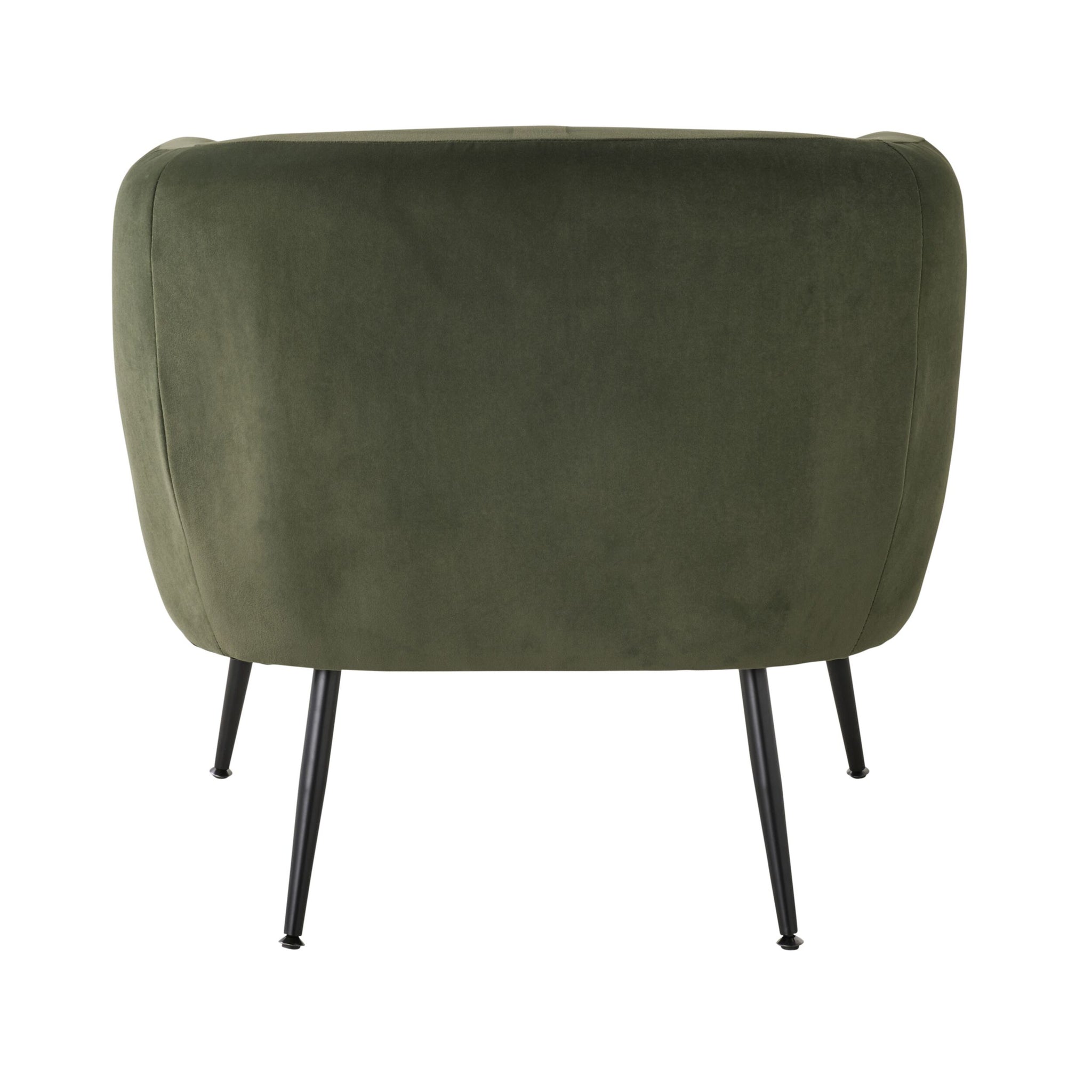 Kianna Occasional Chair Velvet Eucalyptus Green