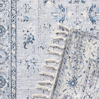 Aditya Vintage Blue Reversible Rug 70x150cm