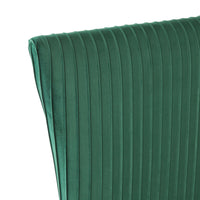 Pleat Bed King Emerald