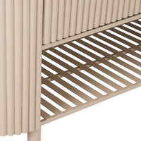 Ripple Kitchen Island Bench Taupe