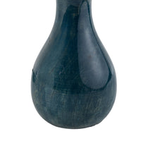 Lagoon Wooden Table Lamp Blue Wash Base Only 13x29cm