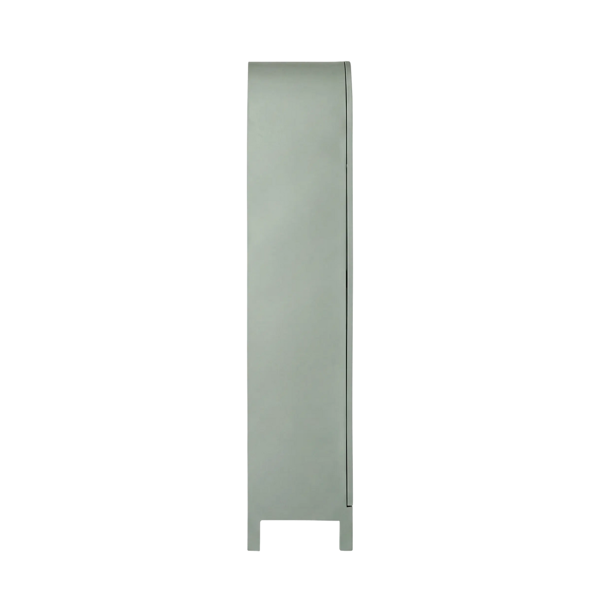 Paige Curved Display Cabinet Sage