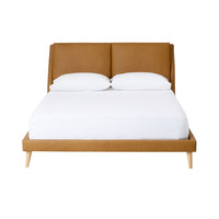 Harlem Leather Queen Bed