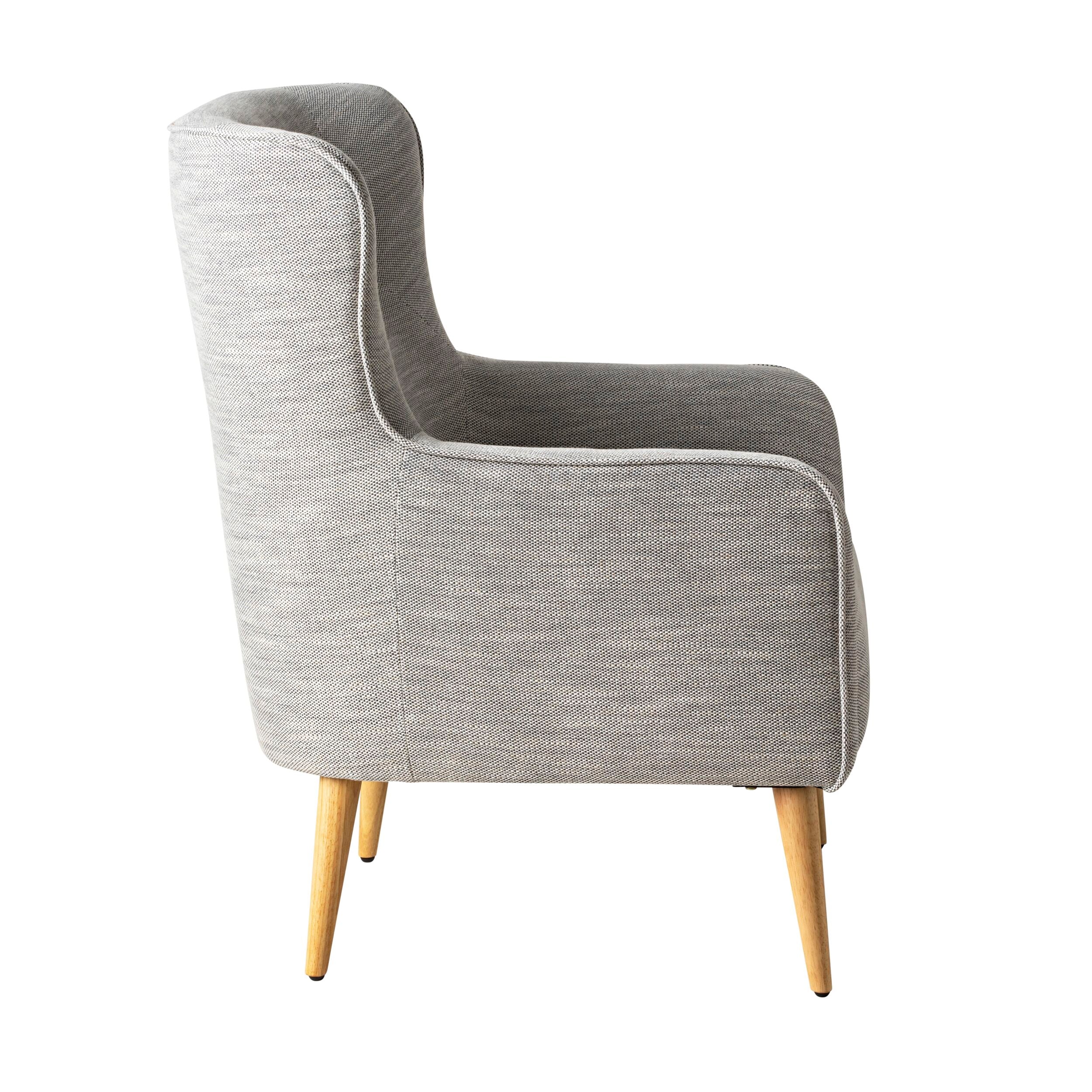 Quinn Armchair Grey Flint