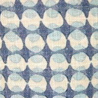 Drum Shade Blue 25x20cm