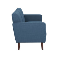 Frankie 3 Seater Sofa Steel Blue Weave