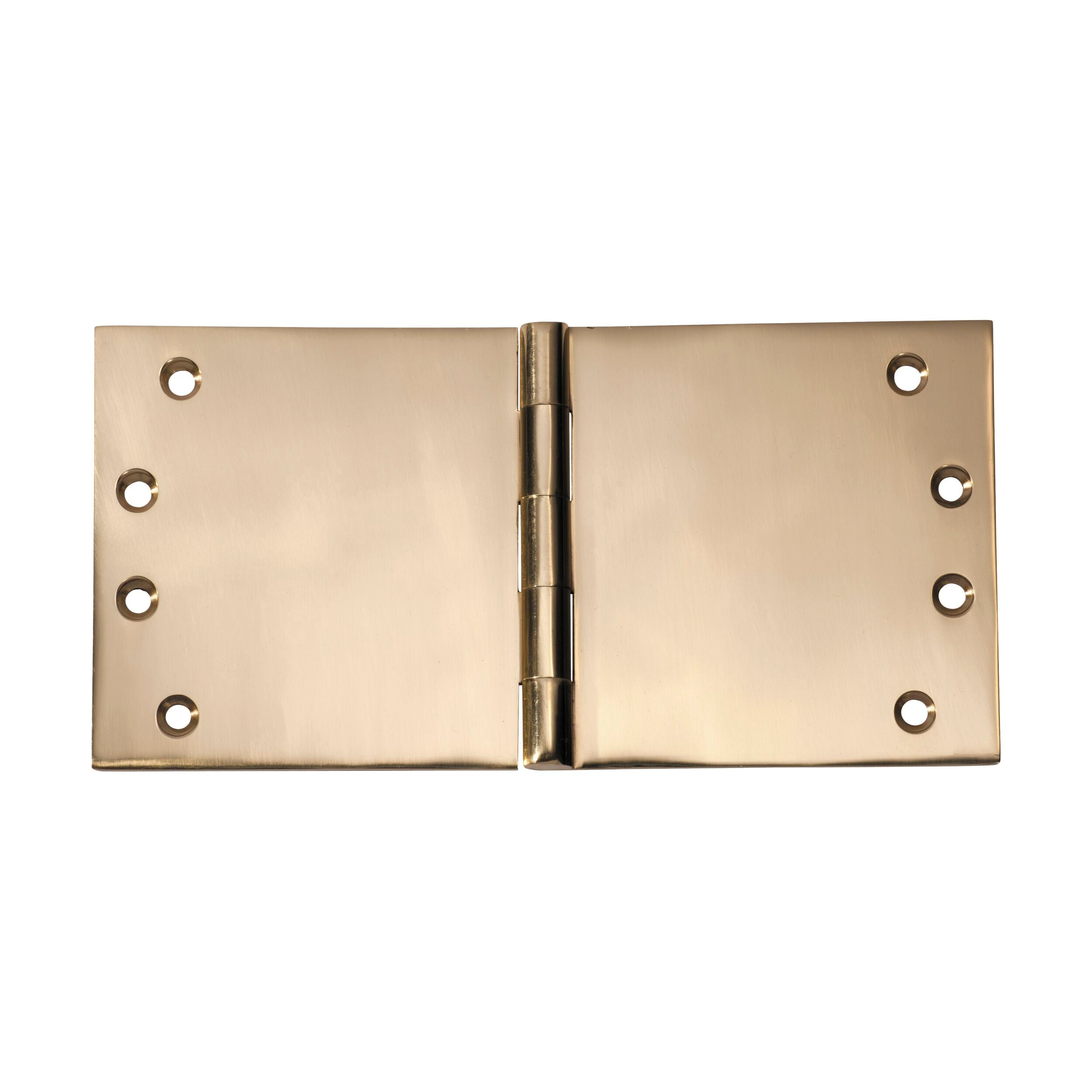 2493 Hinge Broad Butt Polished Brass H100xW200mm