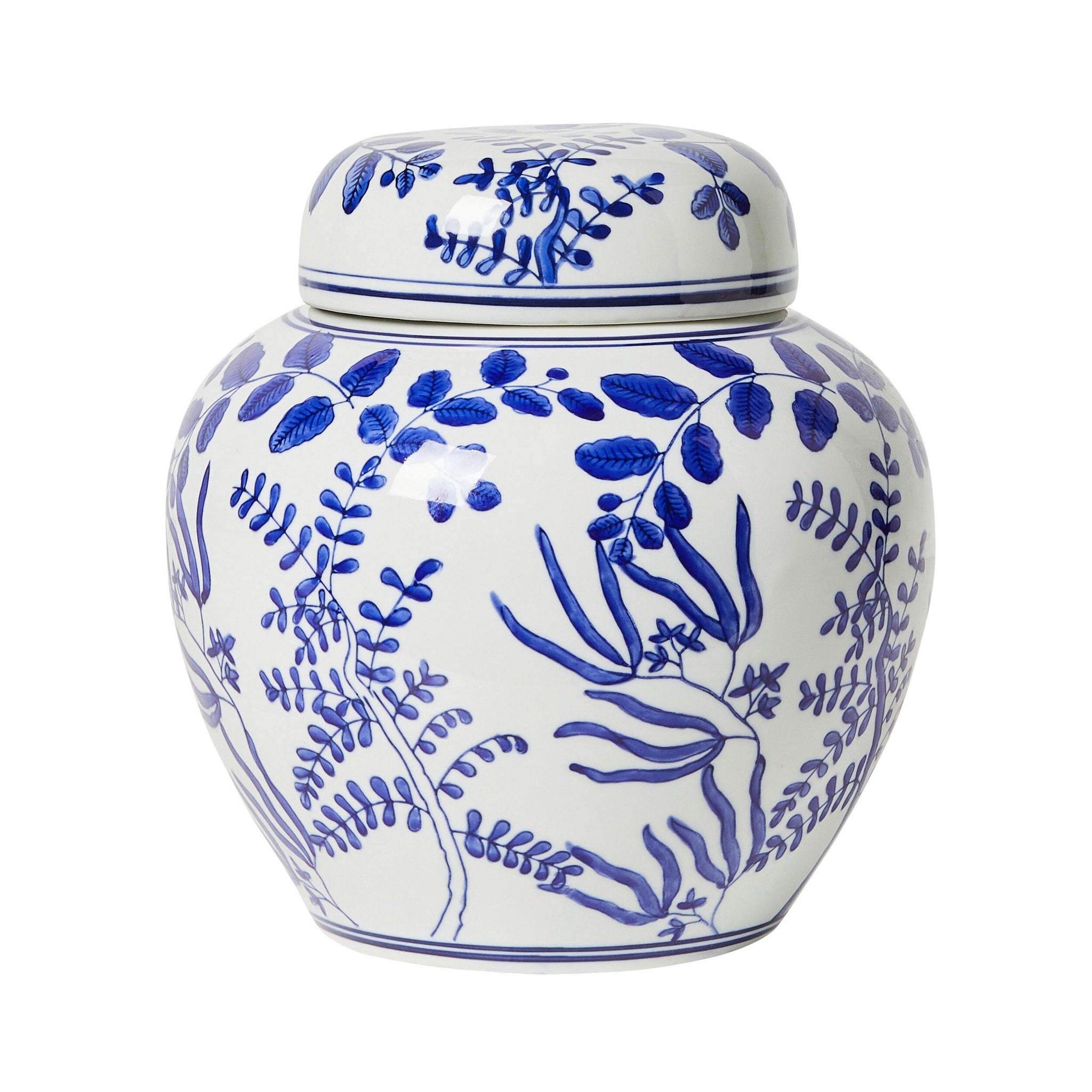 Celadon Blooms Ginger Jar 29x29x30.5cm