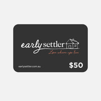 $50 Early Settler e-Gift Card